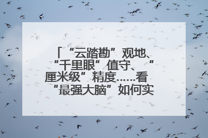 “云踏勘”观地、“千里眼”值守、“厘米级”精度……看“最强大脑”如何实现智慧治理