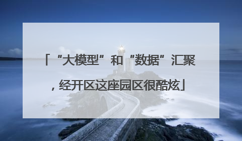 “大模型”和“数据”汇聚，经开区这座园区很酷炫