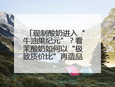 现制酸奶进入“牛油果纪元”？看茉酸奶如何以“极致质价比”再造品类天花板