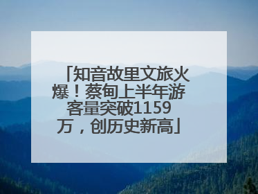 知音故里文旅火爆！蔡甸上半年游客量突破1159万，创历史新高