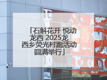 石斛花开 悦动龙西 2025龙西乡荧光村跑活动圆满举行
