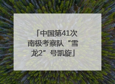 中国第41次南极考察队“雪龙2”号凯旋