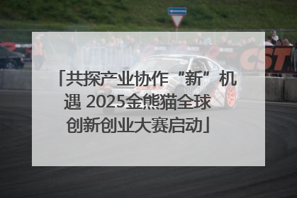 共探产业协作“新”机遇 2025金熊猫全球创新创业大赛启动