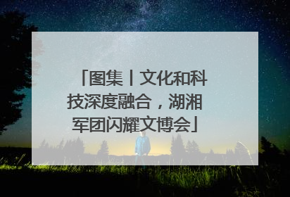 图集丨文化和科技深度融合，湖湘军团闪耀文博会