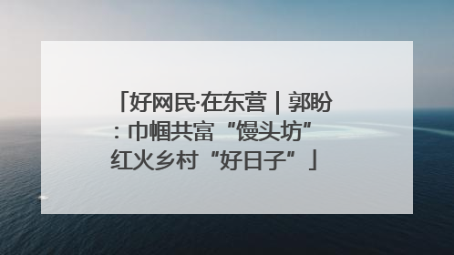 好网民·在东营｜郭盼：巾帼共富“馒头坊” 红火乡村“好日子”