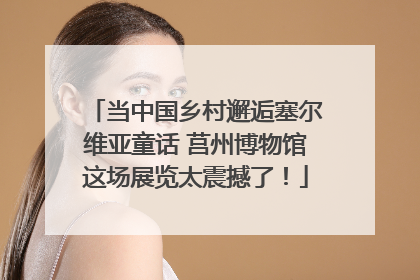 当中国乡村邂逅塞尔维亚童话 莒州博物馆这场展览太震撼了！
