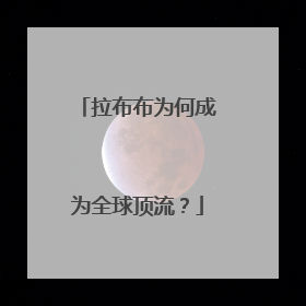 拉布布为何成为全球顶流？