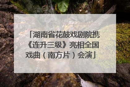 湖南省花鼓戏剧院携《连升三级》亮相全国戏曲（南方片）会演