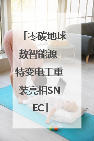 零碳地球数智能源 特变电工重装亮相SNEC