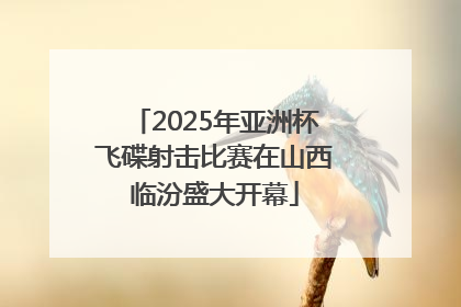 2025年亚洲杯飞碟射击比赛在山西临汾盛大开幕