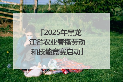 2025年黑龙江省农业春播劳动和技能竞赛启动