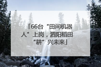 66台“田间机器人”上岗，泗阳稻田“耕”兴未来
