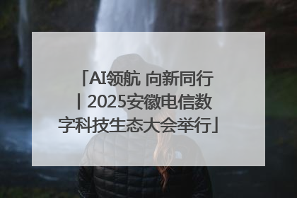 AI领航 向新同行丨2025安徽电信数字科技生态大会举行