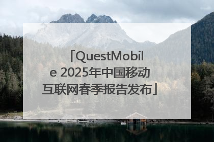 QuestMobile 2025年中国移动互联网春季报告发布